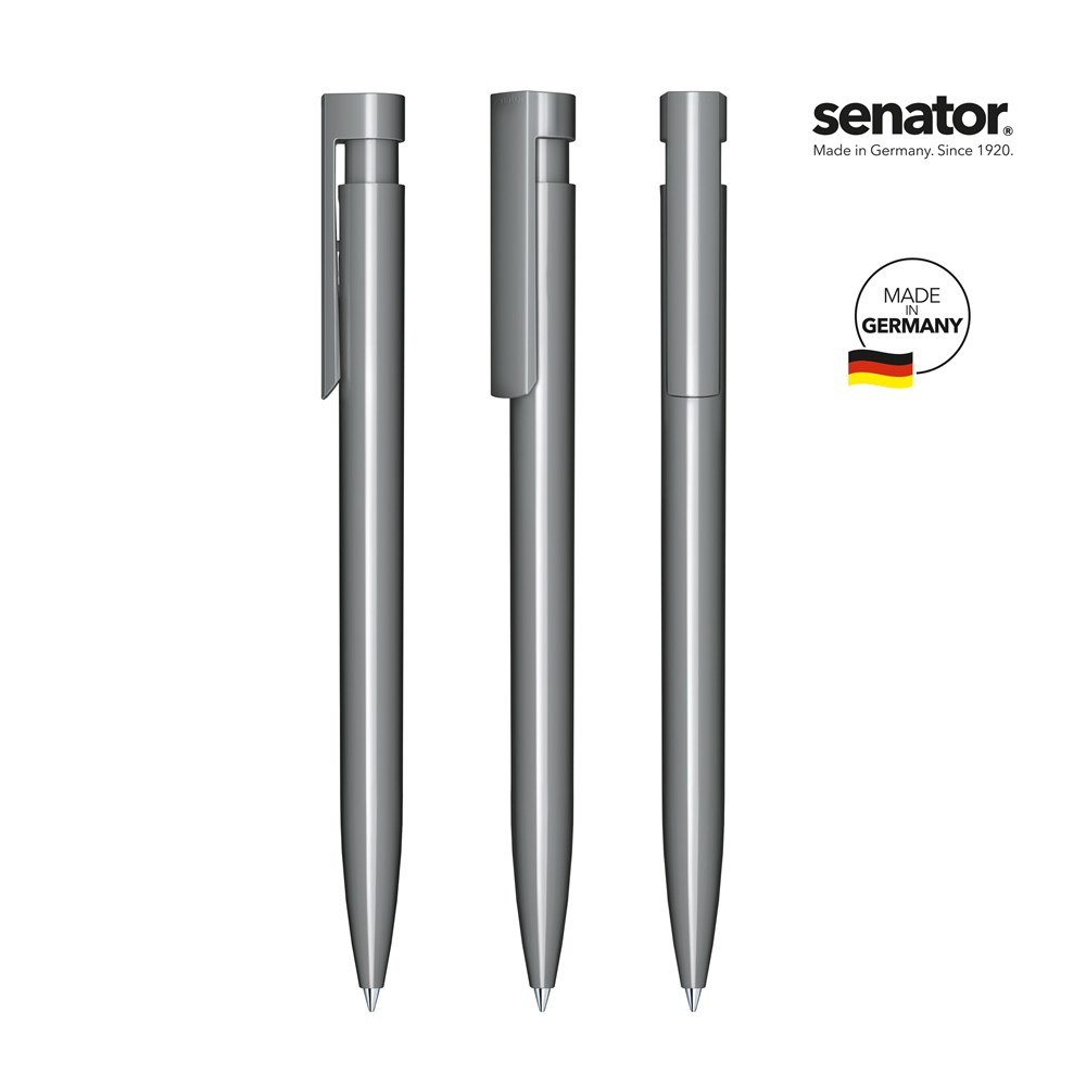 senator® Liberty Polished  Druckkugelschreiber - cool gray 9